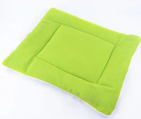 Pet Cooling Mat with Candy Color Fleece Blanket