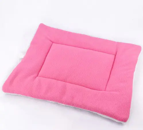 Pet Cooling Mat with Candy Color Fleece Blanket